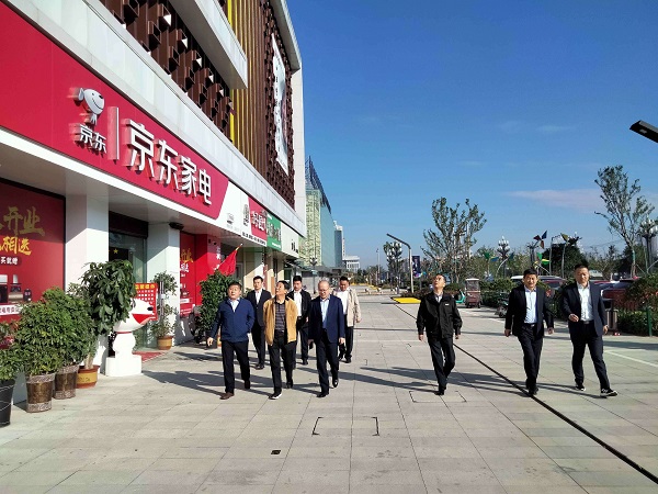 省Z6尊龙凯时集团公司外部董事调研徽盐地产集团在建项目