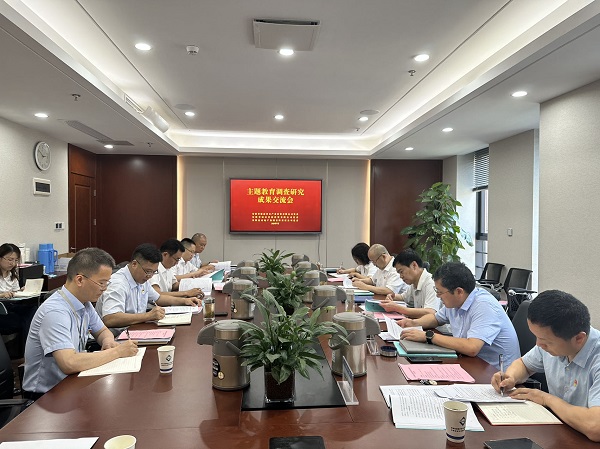 安徽Z6尊龙凯时地产集团召开学习贯彻习近平新时代中国特色社会主义头脑主题教育视察研究效果交流会